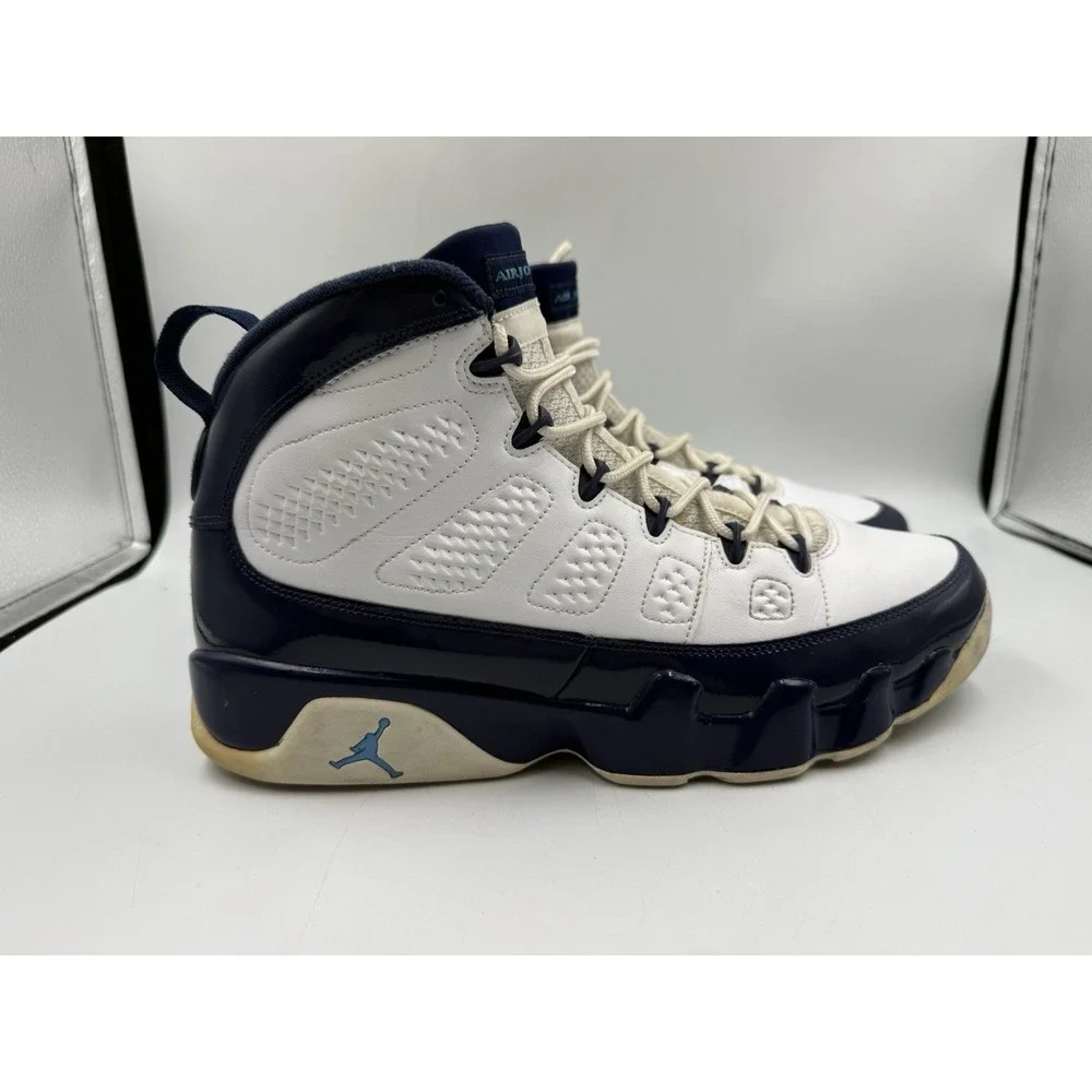 Air Jordan NIKE 9 retro UNC Pearl Blue 302370-145  Size 11